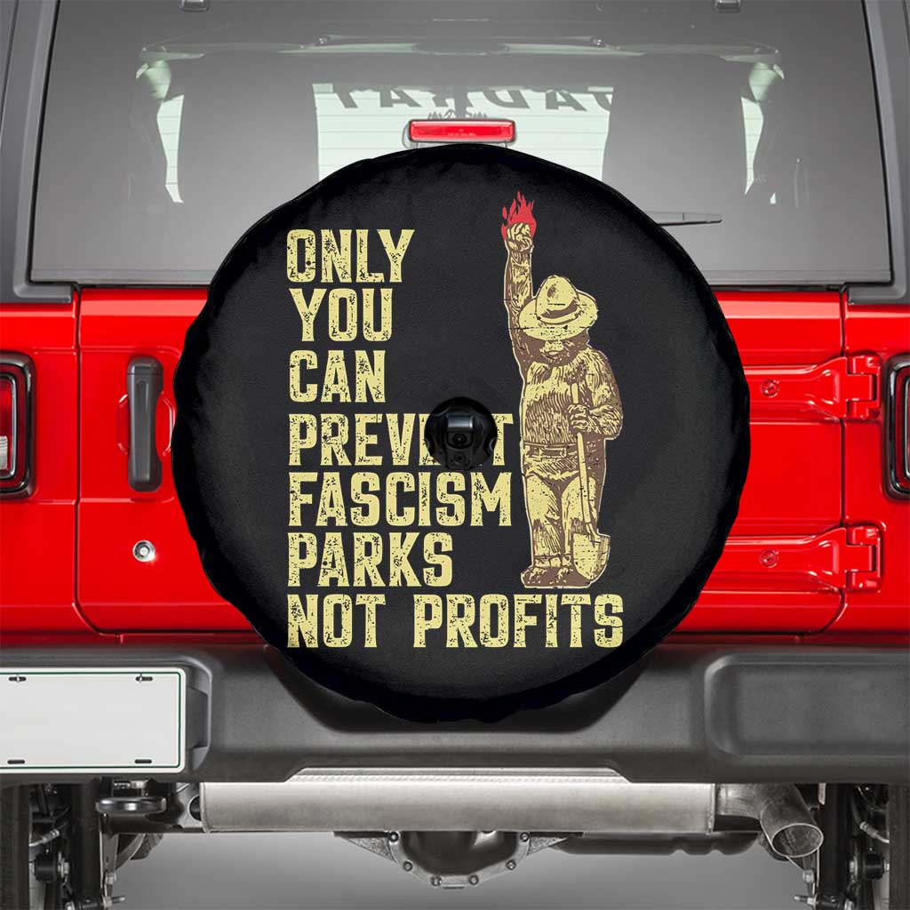 Protect Our National Parks Spare Tire Cover Bear Progressive Funny Gift TS10 Black Print Your Wear