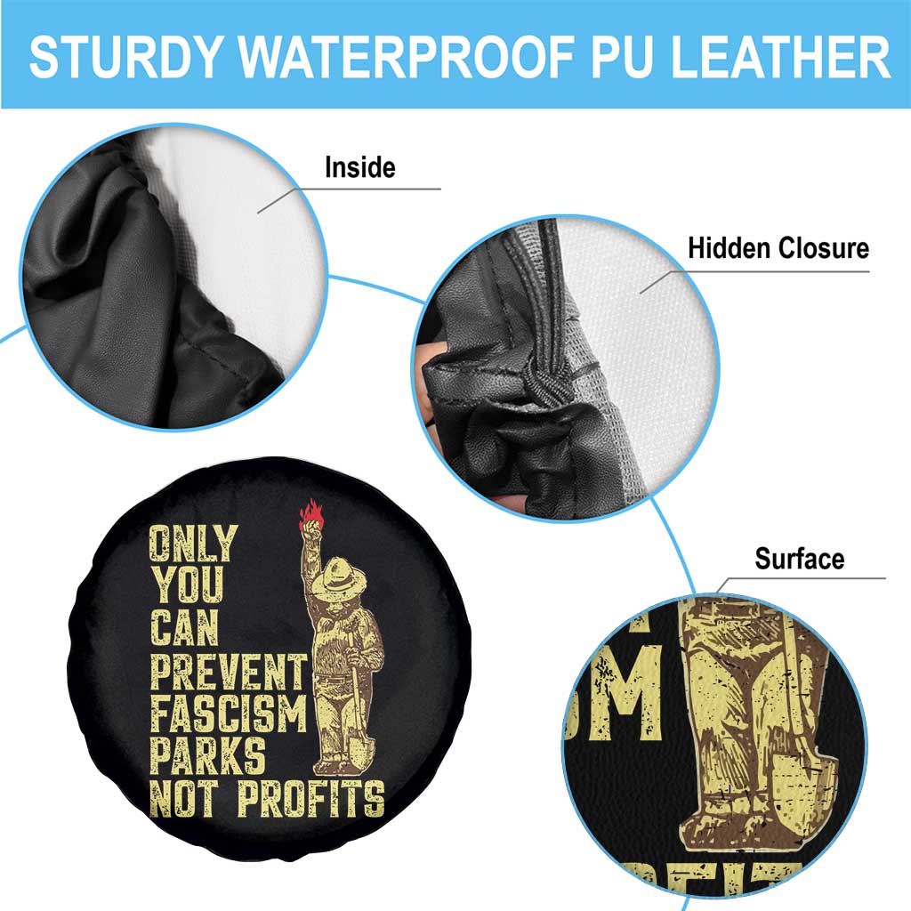 Protect Our National Parks Spare Tire Cover Bear Progressive Funny Gift TS10 Print Your Wear