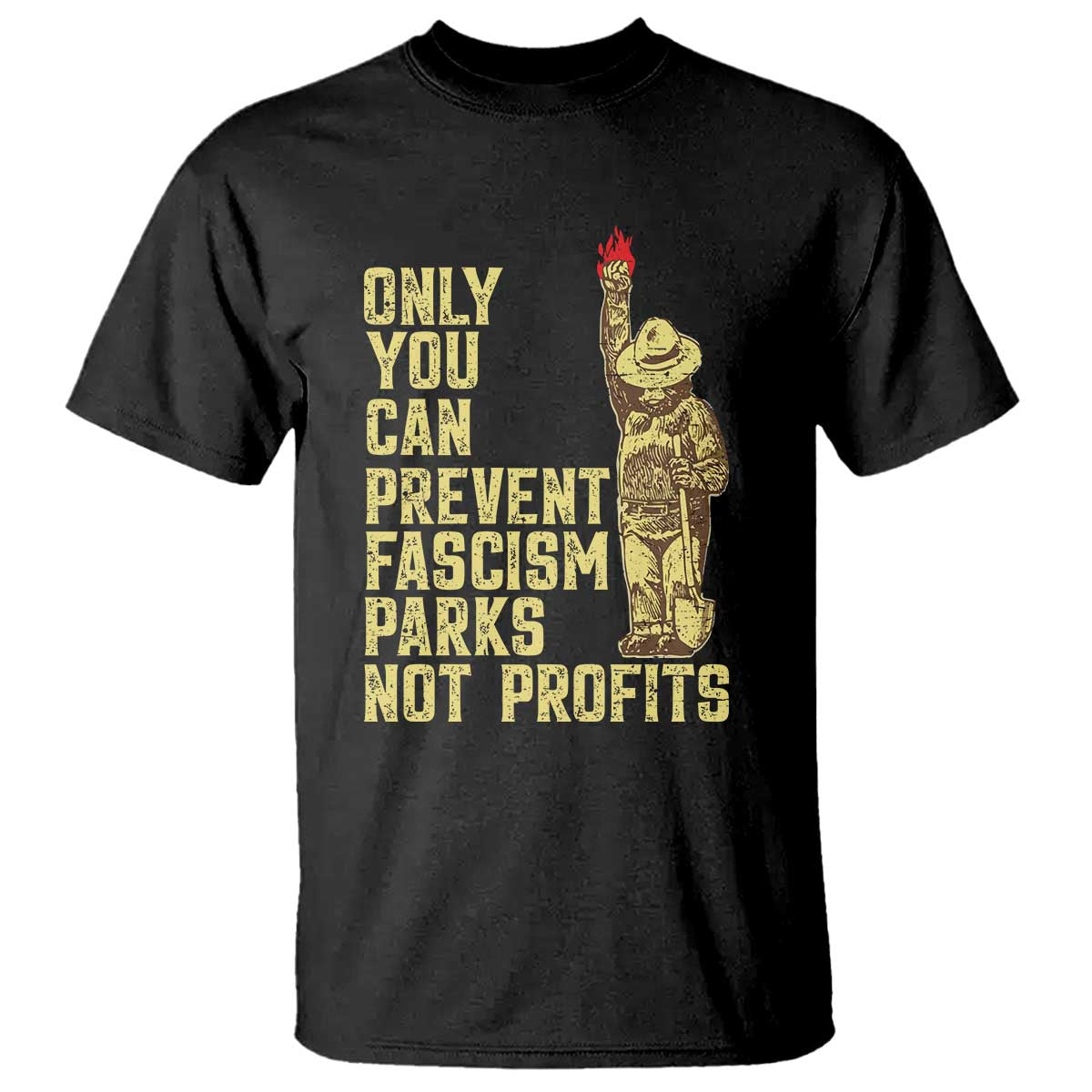 Protect Our National Parks T Shirt Bear Progressive Funny Gift TS10 Black Print Your Wear