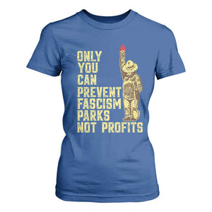 Protect Our National Parks T Shirt For Women Bear Progressive Funny Gift TS10 Royal Blue Print Your Wear