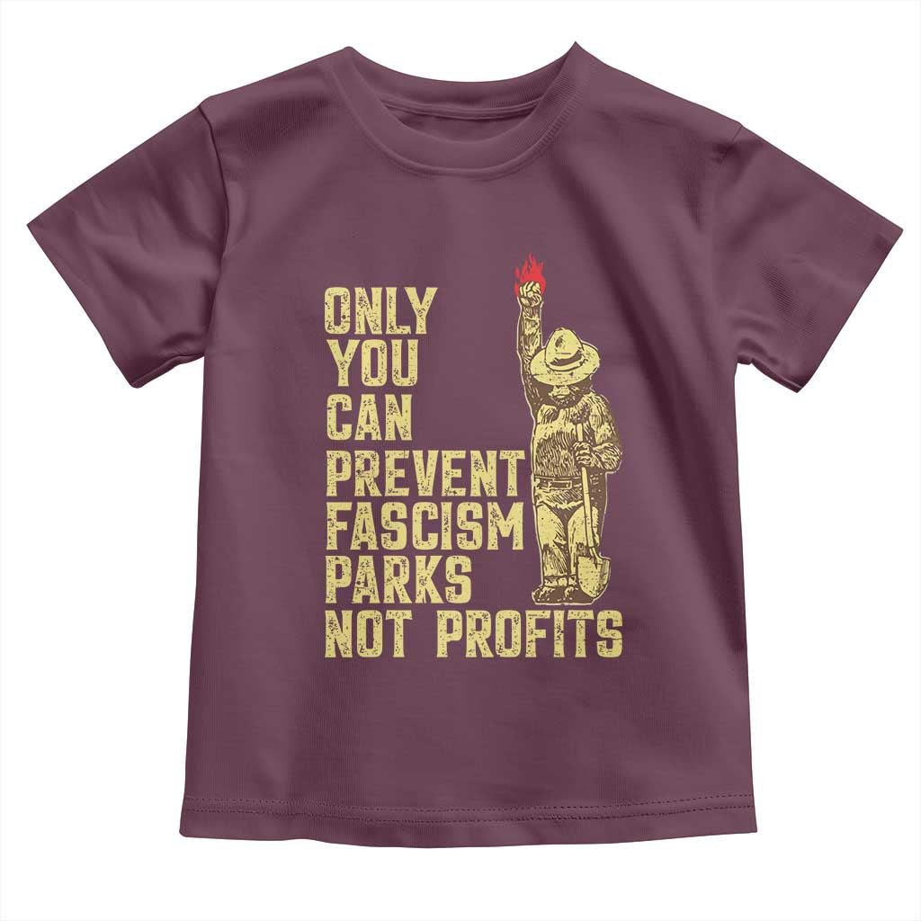 Protect Our National Parks Toddler T Shirt Bear Progressive Funny Gift TS10 Maroon Print Your Wear