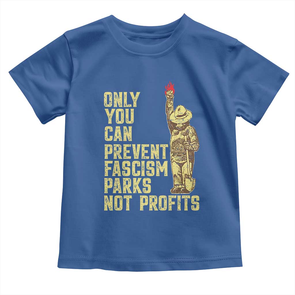 Protect Our National Parks Toddler T Shirt Bear Progressive Funny Gift TS10 Royal Blue Print Your Wear