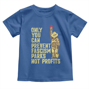 Protect Our National Parks Toddler T Shirt Bear Progressive Funny Gift TS10 Royal Blue Print Your Wear