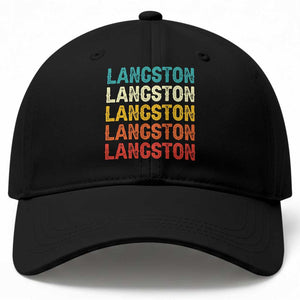 Langston Baseball Cap Oklahoma Retro Vintage City