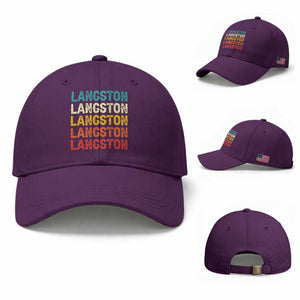Langston Baseball Cap Oklahoma Retro Vintage City