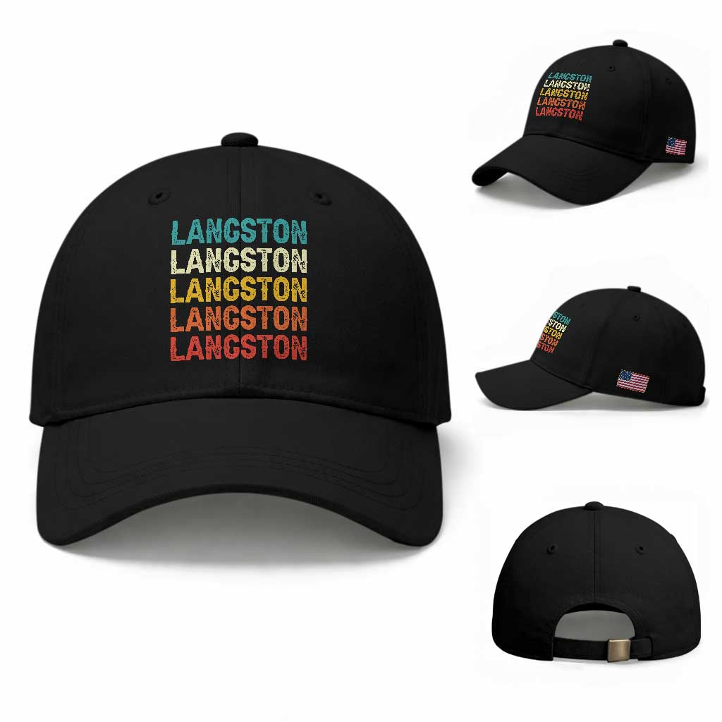 Langston Baseball Cap Oklahoma Retro Vintage City