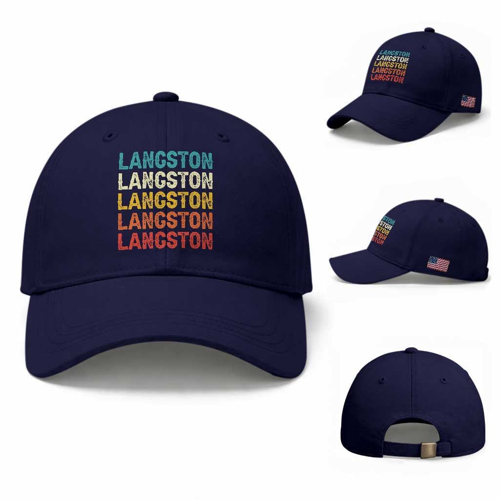Langston Baseball Cap Oklahoma Retro Vintage City