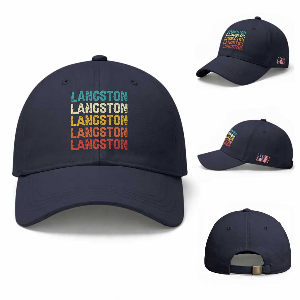 Langston Baseball Cap Oklahoma Retro Vintage City