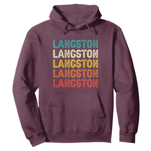 Langston Hoodie Oklahoma Retro Vintage City