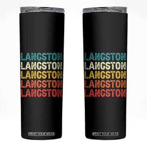 Langston Skinny Tumbler Oklahoma Retro Vintage City
