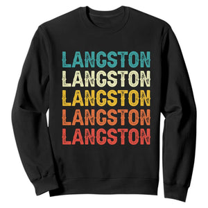 Langston Sweatshirt Oklahoma Retro Vintage City