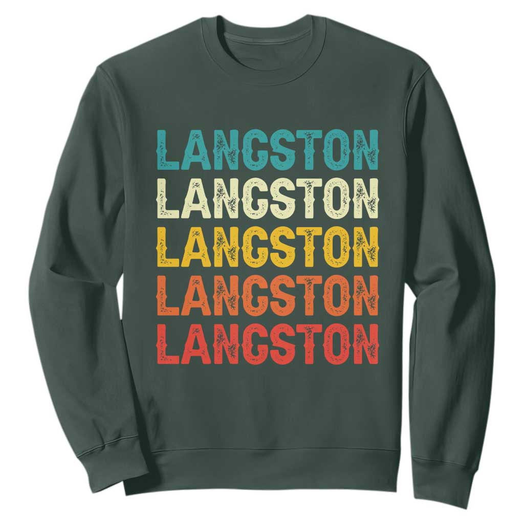 Langston Sweatshirt Oklahoma Retro Vintage City