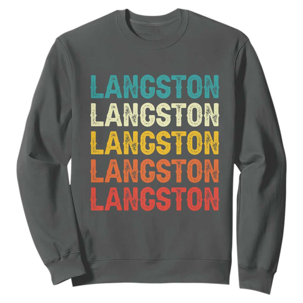 Langston Sweatshirt Oklahoma Retro Vintage City