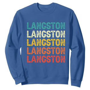 Langston Sweatshirt Oklahoma Retro Vintage City