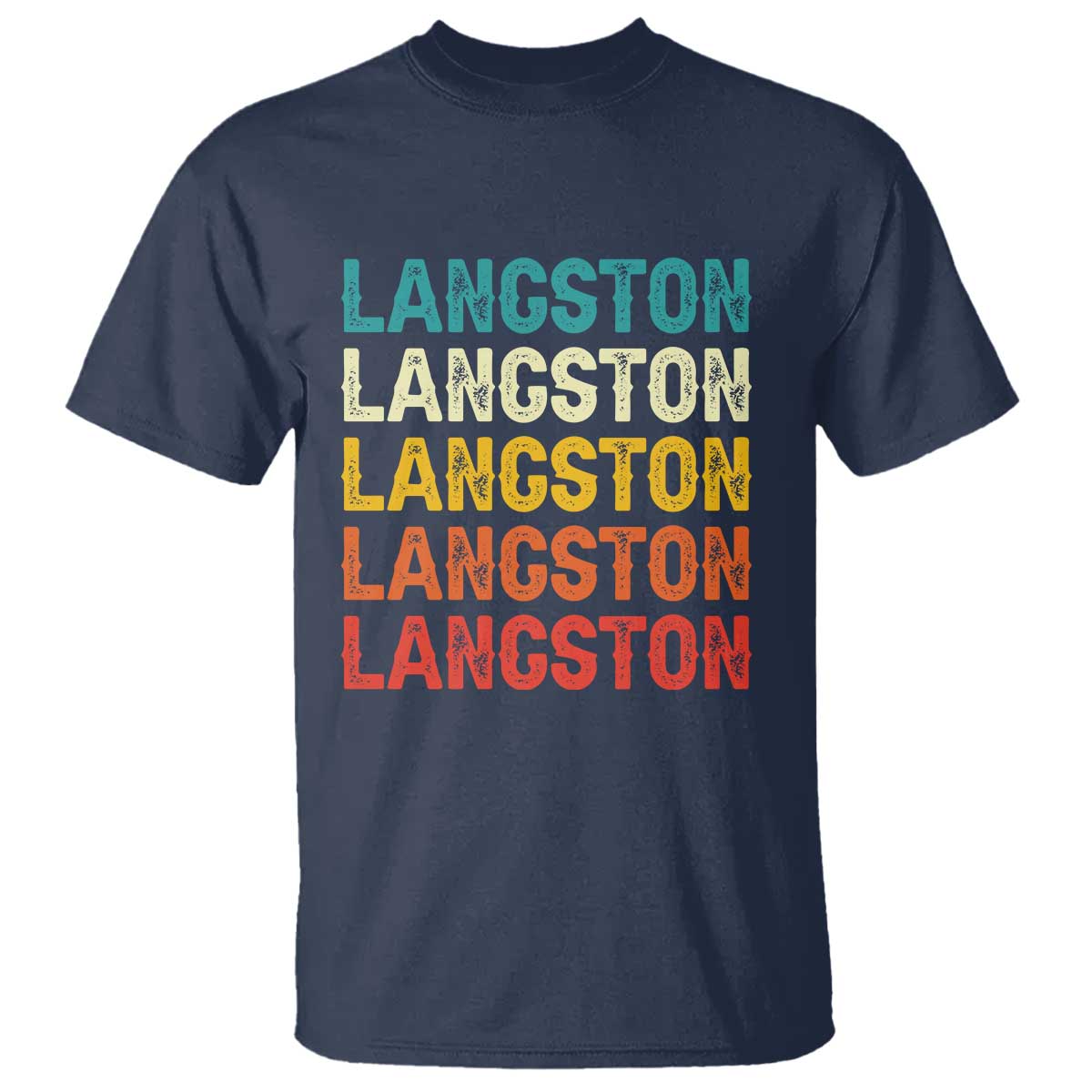 Langston T Shirt Oklahoma Retro Vintage City