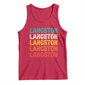 Langston Tank Top Oklahoma Retro Vintage City