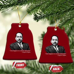 Langston Hughes Ceramic Ornament A Dream Deferred Juneteenth Black History Civil Right TS10 Print Your Wear