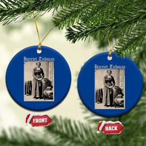 Harriet Tubman Ceramic Ornament Juneteenth Black History Freedom TS10 1pc Blue Print Your Wear