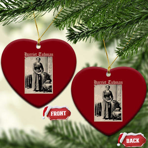 Harriet Tubman Ceramic Ornament Juneteenth Black History Freedom TS10 Print Your Wear