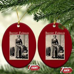 Harriet Tubman Ceramic Ornament Juneteenth Black History Freedom TS10 Print Your Wear