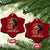 I'm The Storm Black Women Ceramic Ornament Juneteenth Black History Melanin TS10 Print Your Wear