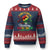 Breaking Every Chain Since 1865 Juneteenth Ugly Christmas Sweater Celebrating Black Freedom TS10 Navy Red Print Your Wear