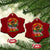 Juneteenth Breaking Every Chain Since 1865 Ceramic Ornament Retro Vintage TS10 Print Your Wear