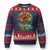 Juneteenth Breaking Every Chain Since 1865 Ugly Christmas Sweater Retro Vintage TS10 Navy Red Print Your Wear