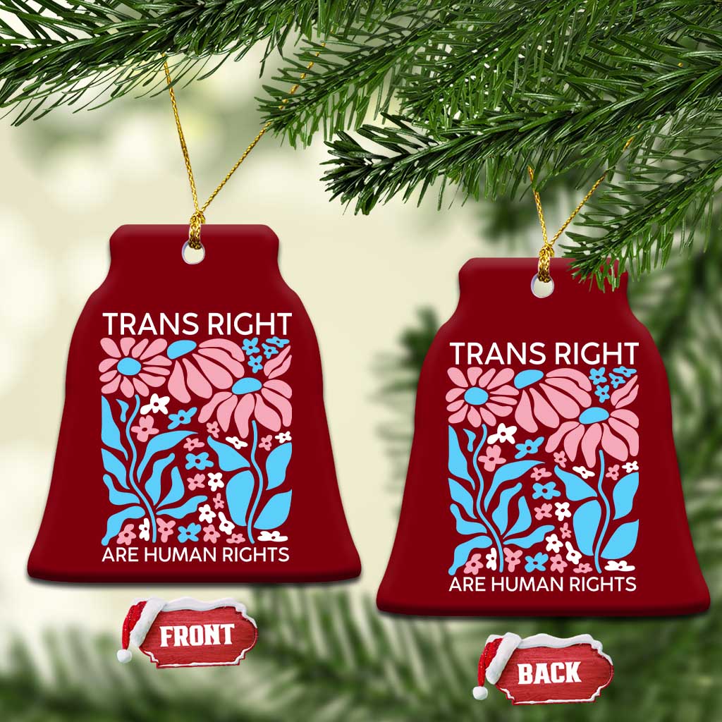 Trans Rights Ceramic Ornament Protect Trans Social Justice LGBT TS10 Print Your Wear