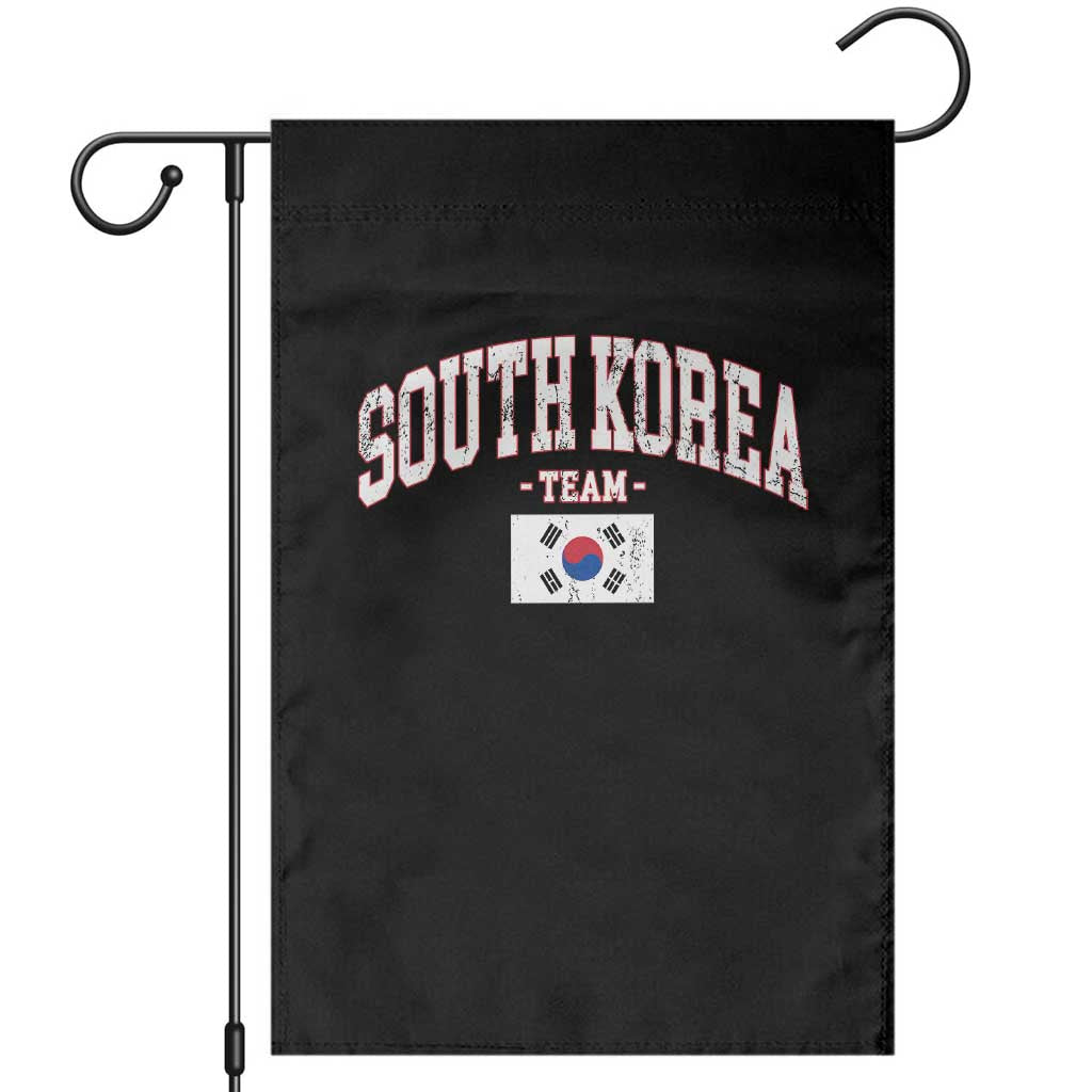 South Korea National Team Garden Flag Retro Vintage Sport Varsity Korean Flag TS10 Black Print Your Wear