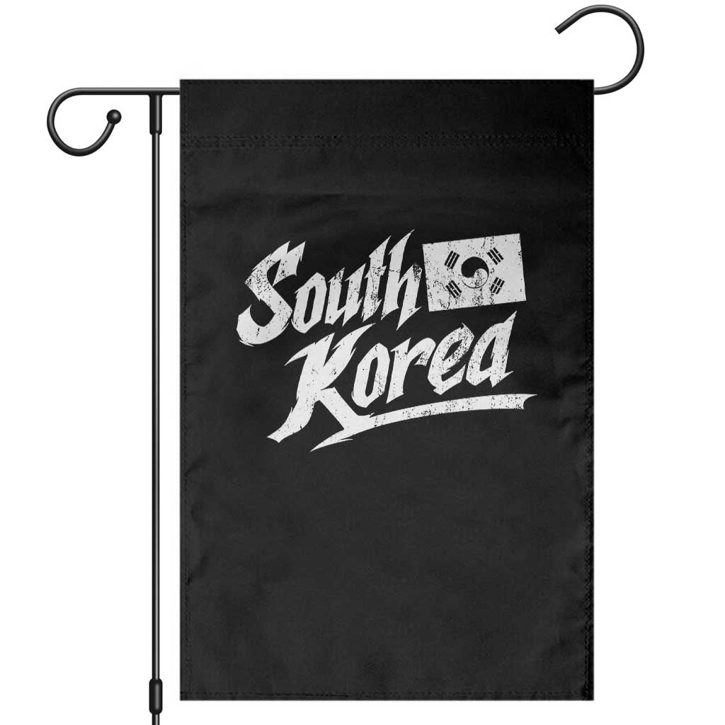 South Korea Garden Flag Retro Vintage Sport Korean Flag TS10 Black Print Your Wear