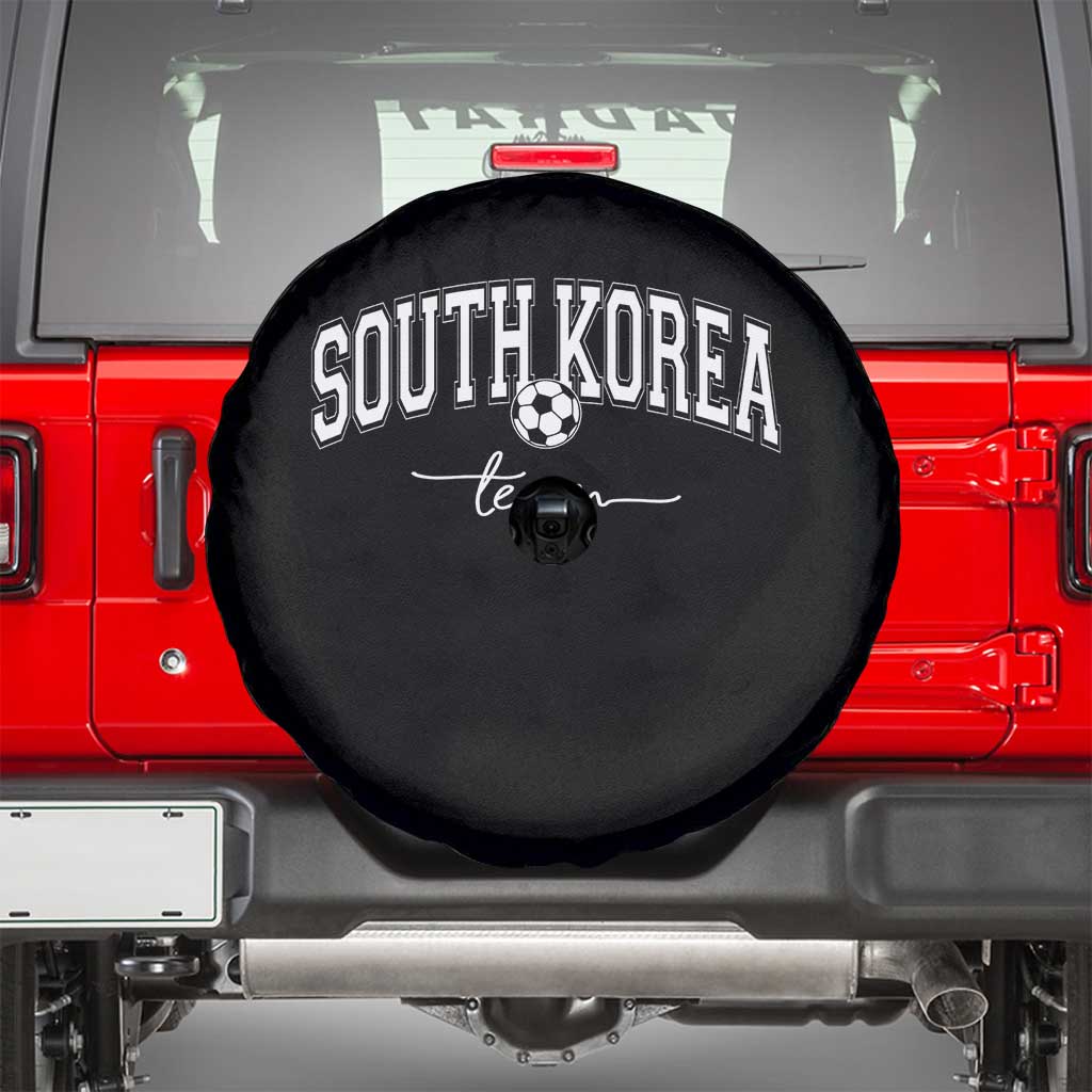 South Korea Soccer Team Spare Tire Cover Retro Korea National Football Fan TS10 Black Print Your Wear