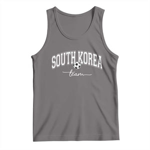 South Korea Soccer Team Tank Top Retro Korea National Football Fan TS10 Deep Heather Print Your Wear