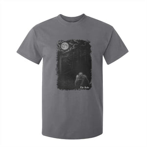 Rake Creepypasta T Shirt For Kid Cryptid Series Cryptozoology Gift Creepy Horror Halloween TS10 Charcoal Print Your Wear