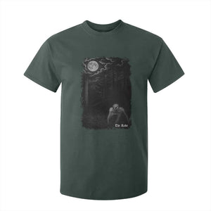 Rake Creepypasta T Shirt For Kid Cryptid Series Cryptozoology Gift Creepy Horror Halloween TS10 Dark Forest Green Print Your Wear