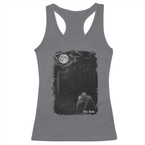 Rake Creepypasta Racerback Tank Top Cryptid Series Cryptozoology Gift Creepy Horror Halloween TS10 Charcoal Print Your Wear
