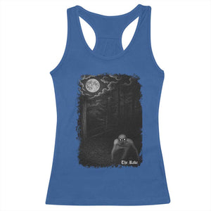 Rake Creepypasta Racerback Tank Top Cryptid Series Cryptozoology Gift Creepy Horror Halloween TS10 Royal Blue Print Your Wear