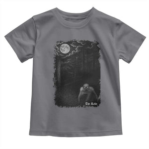 Rake Creepypasta Toddler T Shirt Cryptid Series Cryptozoology Gift Creepy Horror Halloween TS10 Charcoal Print Your Wear