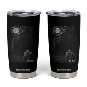 Rake Creepypasta Tumbler Cup Cryptid Series Cryptozoology Gift Creepy Horror Halloween TS10 Black Print Your Wear