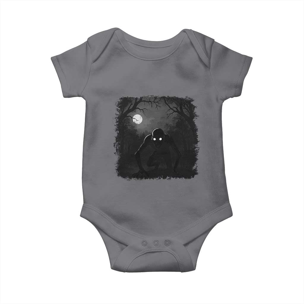 Rake Creepypasta Baby Onesie Creepy Cryptid Series Cryptozoology Gift Halloween TS10 Charcoal Print Your Wear