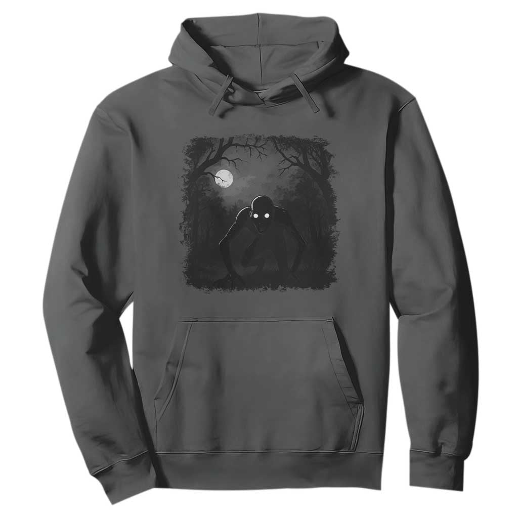 Rake Creepypasta Hoodie Creepy Cryptid Series Cryptozoology Gift Halloween TS10 Dark Heather Print Your Wear