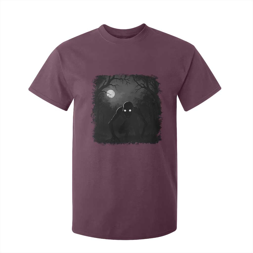 Rake Creepypasta T Shirt For Kid Creepy Cryptid Series Cryptozoology Gift Halloween TS10 Maroon Print Your Wear