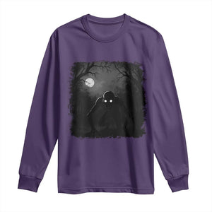 Rake Creepypasta Long Sleeve Shirt Creepy Cryptid Series Cryptozoology Gift Halloween TS10 Purple Print Your Wear