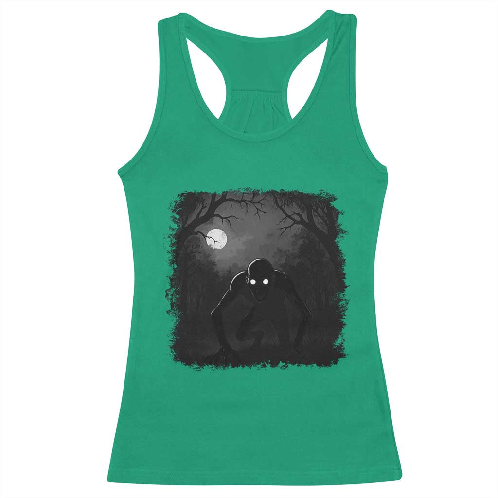 Rake Creepypasta Racerback Tank Top Creepy Cryptid Series Cryptozoology Gift Halloween TS10 Irish Green Print Your Wear