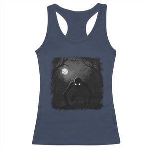 Rake Creepypasta Racerback Tank Top Creepy Cryptid Series Cryptozoology Gift Halloween TS10 Navy Print Your Wear