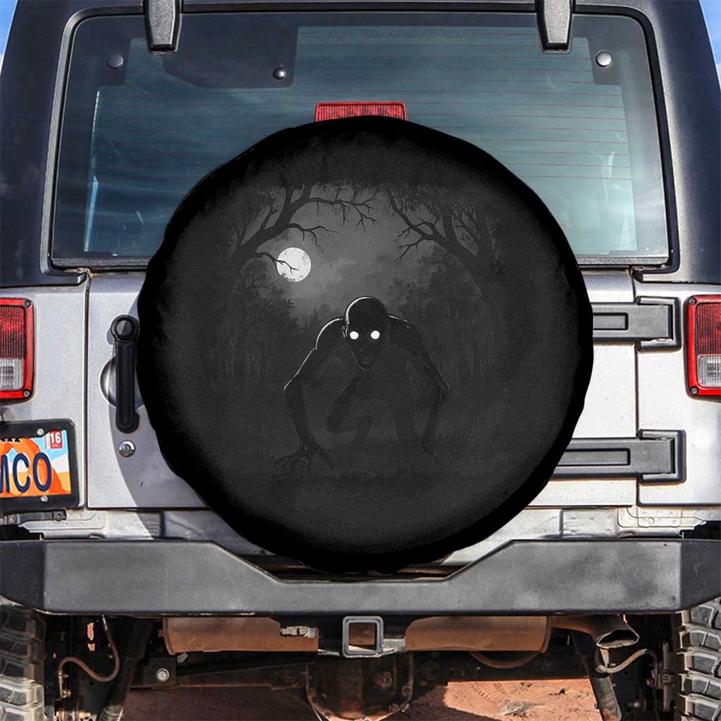 Rake Creepypasta Spare Tire Cover Creepy Cryptid Series Cryptozoology Gift Halloween TS10 No hole Black Print Your Wear