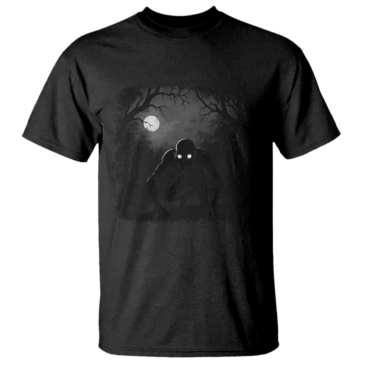 Rake Creepypasta T Shirt Creepy Cryptid Series Cryptozoology Gift Halloween TS10 Black Print Your Wear