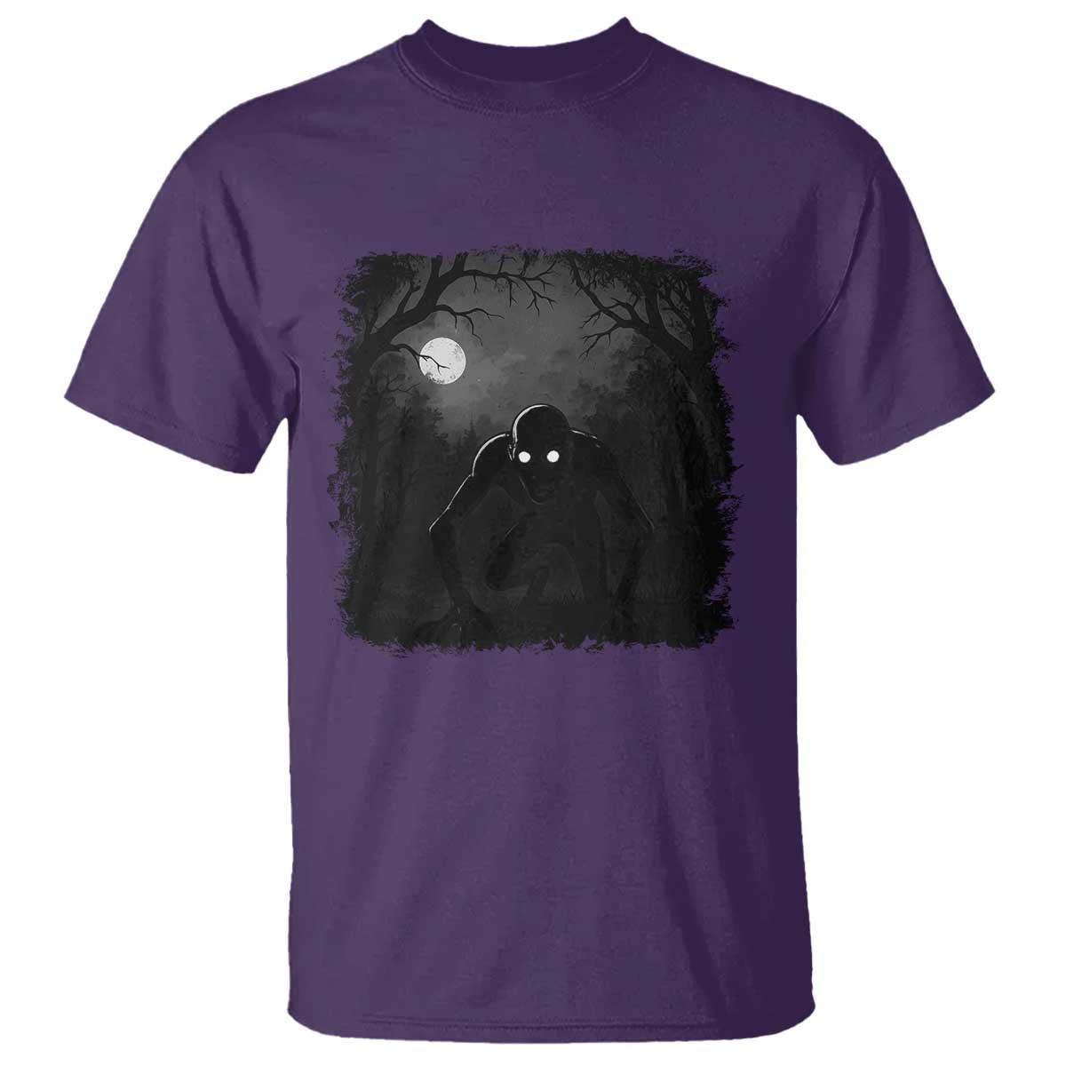 Rake Creepypasta T Shirt Creepy Cryptid Series Cryptozoology Gift Halloween TS10 Purple Print Your Wear