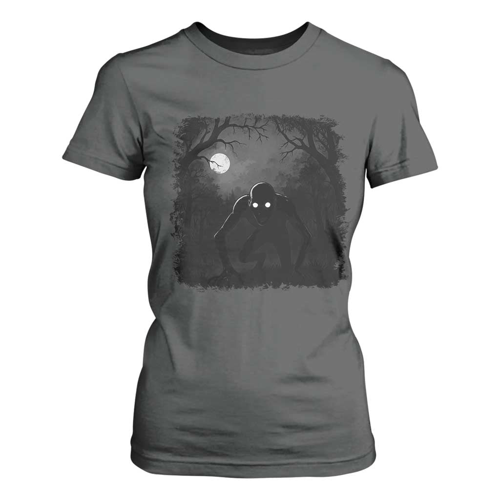 Rake Creepypasta T Shirt For Women Creepy Cryptid Series Cryptozoology Gift Halloween TS10 Dark Heather Print Your Wear
