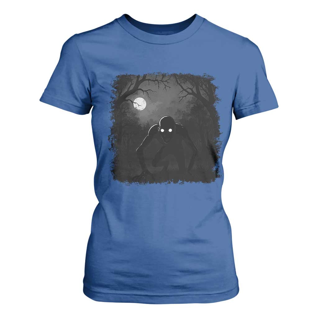 Rake Creepypasta T Shirt For Women Creepy Cryptid Series Cryptozoology Gift Halloween TS10 Royal Blue Print Your Wear